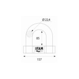 HORQUILLA ANTIRROBO POLE 100 IFAM