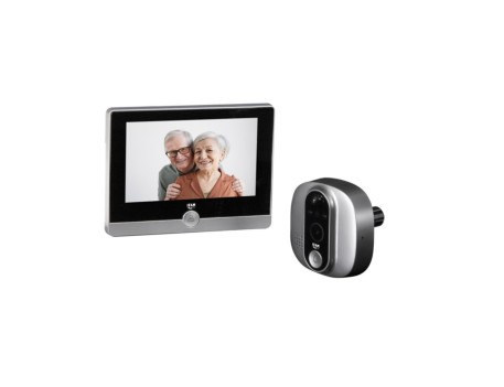 MIRILLA DIGITAL WIFI SENTINEL 71-BLK IFAM