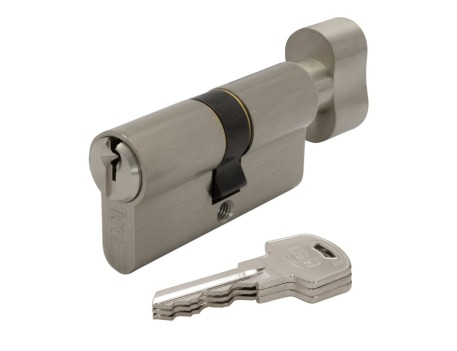 CILINDRO POMO IFAM DP3030N 30/30 NÍQUEL