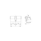 CILINDRO IFAM PLATINUM M 40/60 LEVA LARGA