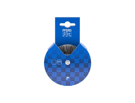 CARDA REDONDA DE ACERO CON MANGO M6 80X15 MM PFERD