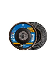 DISCO LÁMINAS LIJADORAS POLIFAN PFC 115MM Z60 STEELOX