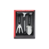 KIT DE HERRAMIENTAS MANGO CORTO DE ALUMINIO PARA ZONAS DE ROCALLA Y MACETAS / 3076