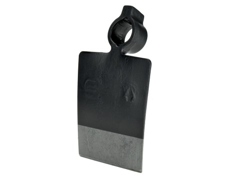AZADA FORJADA CON SISTEMA ANTIGIRO, PARA EL CULTIVO DE ESPARRAGOS / HOE87P