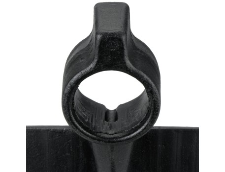 AZADA FORJADA CON SISTEMA ANTIGIRO, PARA EL CULTIVO DE ESPARRAGOS / HOE87P
