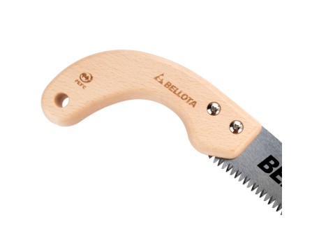 SERRUCHO DE PODA PROFESIONAL CLÁSICO GAMA LEÓN CON MANGO DE MADERA CURVO / 450MC