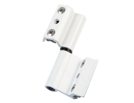 BISAGRA V2P-EU ALUMINIO BLANCO DERECHA