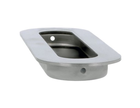 TIRADOR EMBUTIDO 120X40 INOX 18/8 AMIG