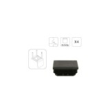 CONTERA INTERIOR RECTANGULAR 662-20X30 NEGRA AMIG