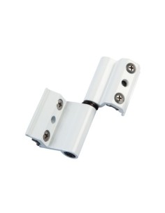 BISAGRA V2P-EU ALUMINIO BLANCO IZQUIERDA