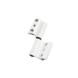 BISAGRA V2P-EU ALUMINIO BLANCO IZQUIERDA