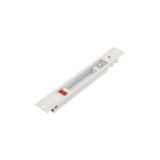 CIERRE EMBUTIR 3600 ALUMINIO 174X23MM BLANCO