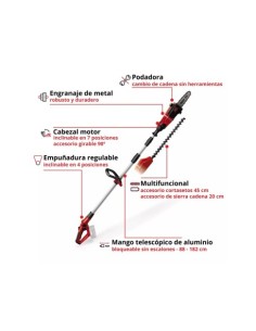 MULTIHERRAMIENTA SIN CABLE GE-HC 18 LIT EINHELL 2