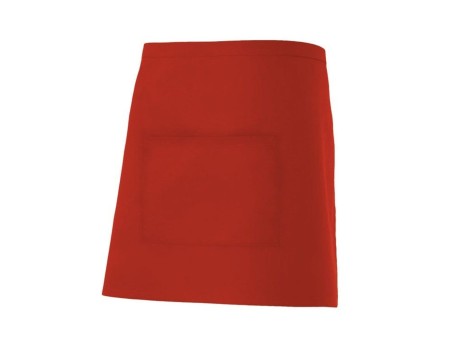 DELANTAL CORTO HOSTELERÍA VELILLA 404201 ROJO