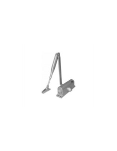 CIERRAPUERTAS LINCE CPA23P PLATA SIN RETENEDOR FUERZA 2-3 PUERTAS 40-60KG