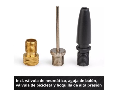 COMPRESOR AIRE BATERÍA 18V 11 BAR 60CM MANGUERA