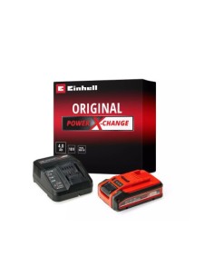 KIT CARGADOR+BATERÍA POWER X-CHANGE 18V 4AH PLUS