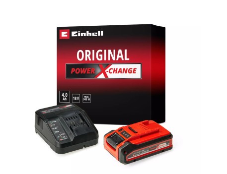 KIT CARGADOR+BATERÍA POWER X-CHANGE 18V 4AH PLUS