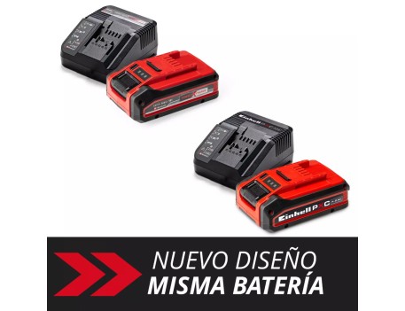 KIT CARGADOR+BATERÍA POWER X-CHANGE 18V 4AH PLUS