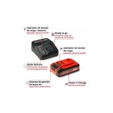 KIT CARGADOR+BATERÍA POWER X-CHANGE 18V 4AH PLUS