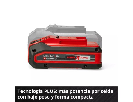 KIT CARGADOR+BATERÍA POWER X-CHANGE 18V 4AH PLUS