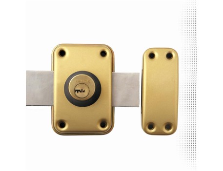 CERROJO LINCE 8916 FS ANCHO 16MM ACERO