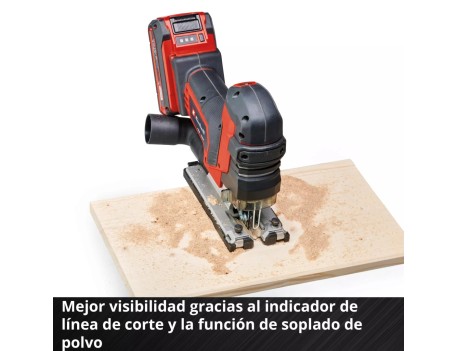 CALADORA BATERÍA EINHELL TP-JST 18/135 LI BL SOLO 18V 135MM MADERA