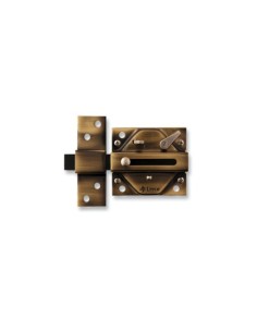 CERROJO LINCE 2930 BI BRONCE INGLES 74X85MM