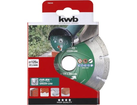DISCO DIAMANTE CUTFIX GREEN 125X22MM EINHELL