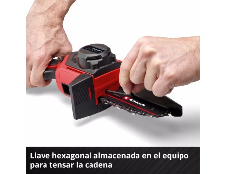 MOTOSIERRA PODA GE-PS 18/185 LI 18V 20CM EINHELL