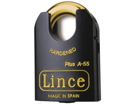 CANDADO PLUS A-55 BL 55MM ALTA SEGURIDAD LINCE