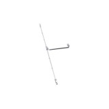 BARRA ANTIPÁNICO GLOBAL 2S 900 MM GRIS-NEGRO
