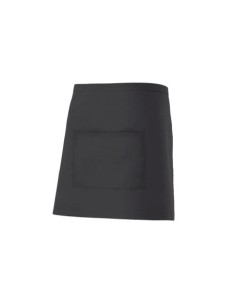 DELANTAL CORTO HOSTELERÍA NEGRO VELILLA 404201