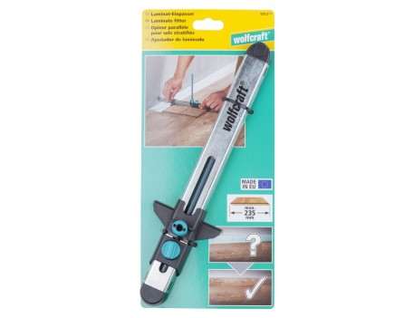 AJUSTADOR PARA SUELOS LAMINADOS WOLFCRAFT 235 MM