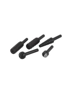 SET AVELLANADORES Y ESCOFINAS 5 PIEZAS WOLFCRAFT
