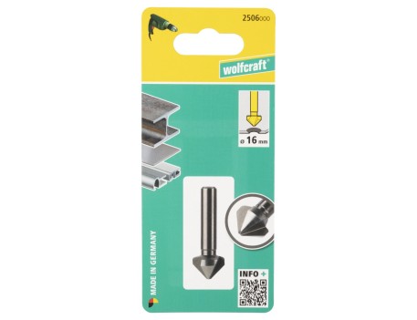 AVELLANADOR HSS PARA TALADRO WOLFCRAFT 16MM