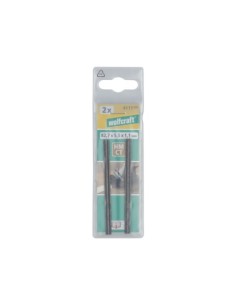 CUCHILLA REVERSIBLE CEPILLO 82,7MM WOLFCRAFT 4111000 2
