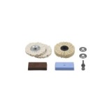 SET PULIDO PROFESIONAL WOLFCRAFT 6 PIEZAS 85MM