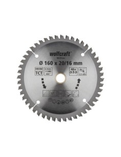 DISCO DE SIERRA CIRCULAR WOLFCRAFT 160MM 48 DIENTES