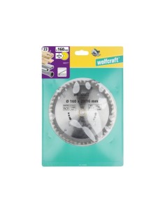 DISCO DE SIERRA CIRCULAR WOLFCRAFT 160MM 48 DIENTES 2