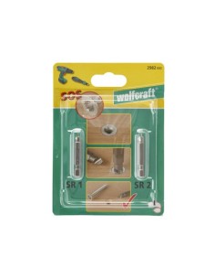 PUNTAS SACA TORNILLOS DEFECTUOSOS WOLFCRAFT 2PZS 2
