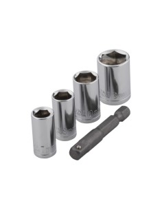 JUEGO LLAVES DE VASO WOLFCRAFT 5 PIEZAS 7-13MM