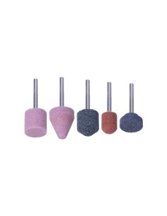 JUEGO MUELAS ABRASIVAS CERAMICAS 5 PIEZAS WOLFCRAFT