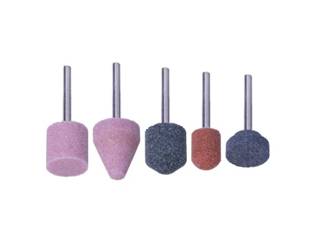 JUEGO MUELAS ABRASIVAS CERAMICAS 5 PIEZAS WOLFCRAFT