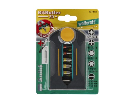 CAJA DE PUNTAS DE SEGURIDAD 21 PIEZAS WOLFCRAFT