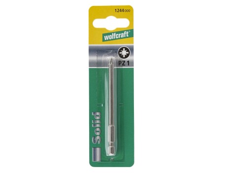 PUNTA PARA ATORNILLAR POZIDRIV PZ1 89MM WOLFCRAFT