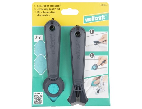 JUEGO RENOVACIÓN DE JUNTAS SILICONA WOLFCRAFT 4 PZAS