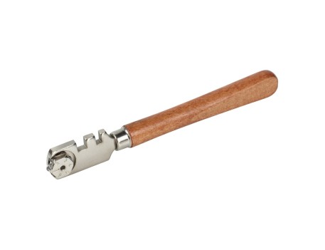 CORTADOR DE VIDRIO Y AZULEJOS WOLFCRAFT CON MANGO DE MADERA