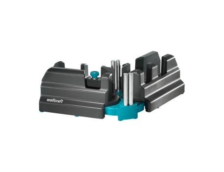 CAJA DE INGLETES Y FALSA ESCUADRA WOLFCRAFT 70MM