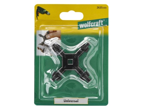 LLAVE UNIVERSAL PARA PORTABROCAS WOLFCRAFT 2635000